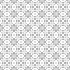 Foto op Canvas Naadloos vectorpatroon. Achtergrondpatroon in geometrische sierstijl. © Ddd