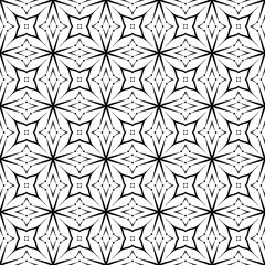 Seamless vector pattern. Background pattern in geometric ornamental style.