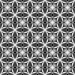 Fototapeta premium Seamless vector pattern. Background pattern in geometric ornamental style.