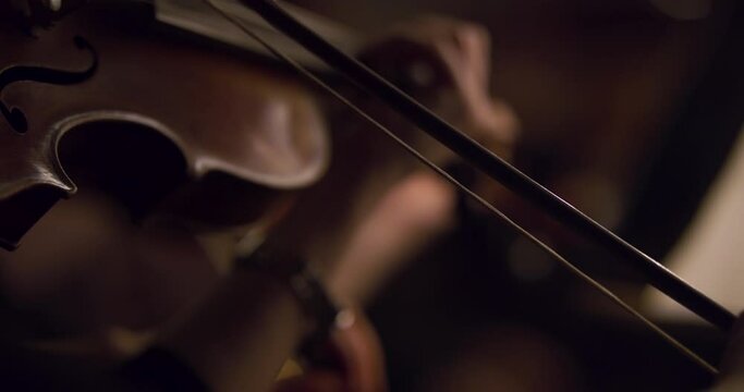 symphony orchestra violin