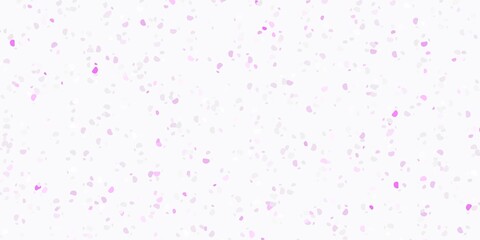 Obraz premium Light purple vector background with random forms.