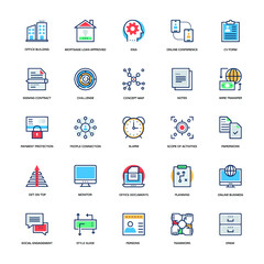 Business Flat Icons Pack 