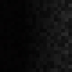 Abstract background of small squares in black and gray colors with horizontal gradient