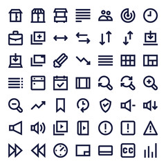 Line Essential Icons 70