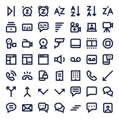 Line Essential Icons 72