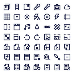 Line Essential Icons 79