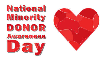 National Minority Donor Awareness Day is traditionally celebrated annually on August 1 to indicate the importance of donation for national minorities and medicine in human life. 