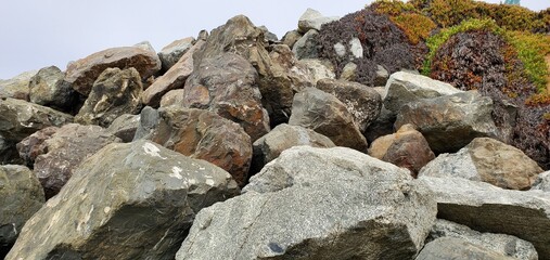 Rocks by the beach