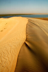 beautiful desert is part of the nature of Saudi Arabia
