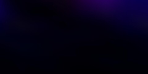 Dark pink, blue vector abstract blur backdrop.