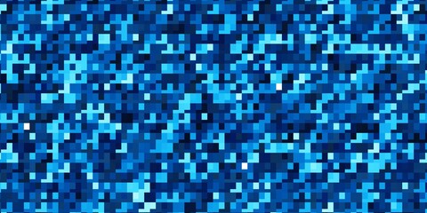 Light BLUE vector template in rectangles. Colorful illustration with gradient rectangles and squares. Pattern for commercials, ads.