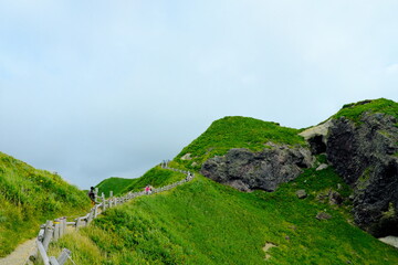 神威岬の美しい風景