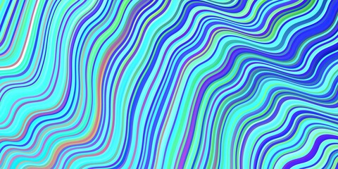 Light Blue, Green vector pattern with lines.