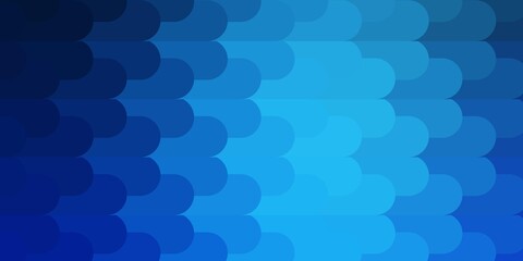 Light BLUE vector template with lines. Modern abstract illustration with colorful lines. Best design for your posters, banners.
