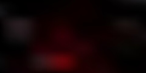 Dark red vector blurred backdrop.