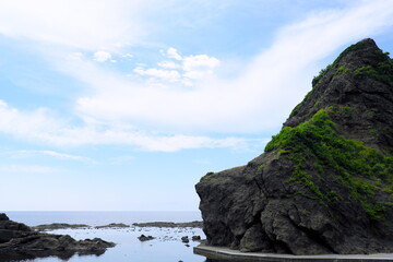 積丹半島の美しい風景