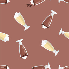 Vanilla and Chocolate Milkshake.