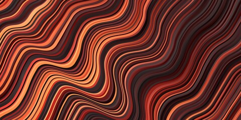 Dark Red vector template with curves.