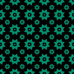 Two sized stars in a seamless repeat pattern background
