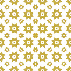 Two sized stars in a seamless repeat pattern background