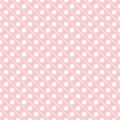 Two sized polkadots seamless repeat pattern background