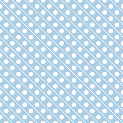 Two sized polkadots seamless repeat pattern background
