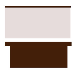 ビニールシート設置カウンター