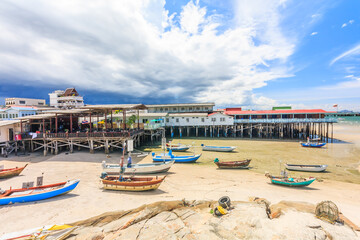 Storm approaching Hua Hin beach