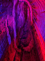 abstract colorful background of cave
