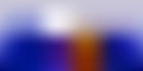 Dark Blue, Yellow vector abstract blur pattern.