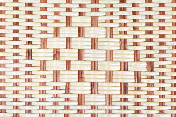 Texture handcraft rattan weave seamless patterns abstract background