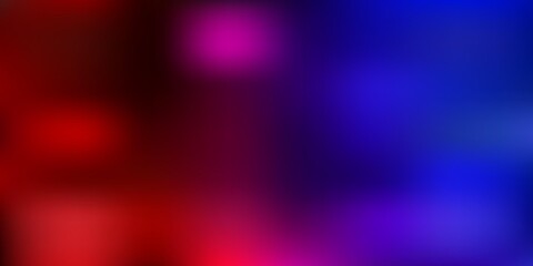 Light blue, red vector blur texture.