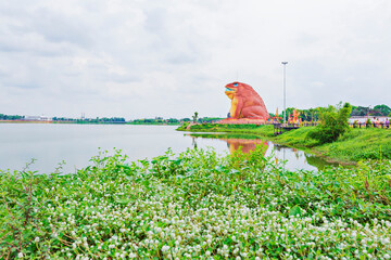 THAILAND - May 29 : Phaya khan khak or khang khok yok rop is folk literature that is popular among the people in the northeastern and northern regions of Thailand on May 29, 2016