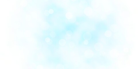 Light BLUE vector layout with circles. Abstract illustration with colorful spots in nature style. Design for posters, banners.