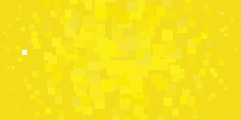 Light Yellow vector background in polygonal style. Abstract gradient illustration with colorful rectangles. Modern template for your landing page.