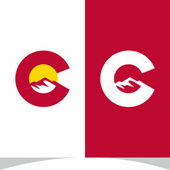 Mountain Outdoor Logo Design Vector Illustration