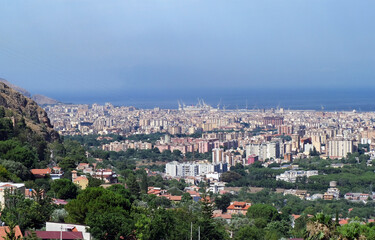 View of Palermo from Monreale
