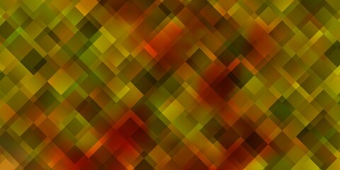 Light Pink, Yellow vector layout with lines, rectangles.