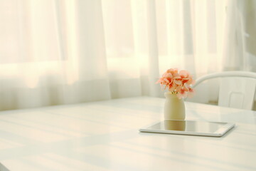 flowers in a vase