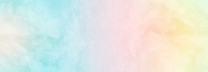 Foto op Plexiglas Veelkleurige pastel abstracte achtergrond. Zachte tinten papier textuur. Licht verloop. De kleur is zacht en romantisch. © nekotaro