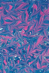 pink blue wave design marble background