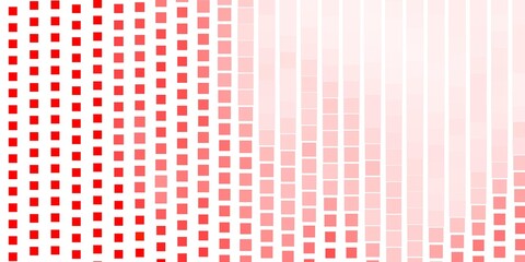 Light Red vector backdrop with rectangles. Illustration with a set of gradient rectangles. Best design for your ad, poster, banner.