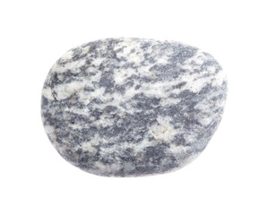 Sea stone isolated on a white background.