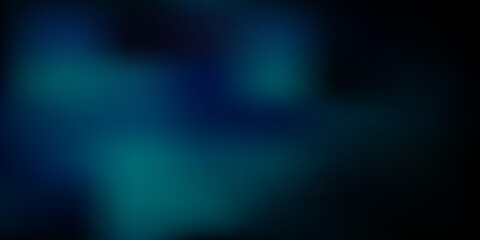 Dark blue vector blurred pattern.