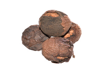 walnut isolated on white background