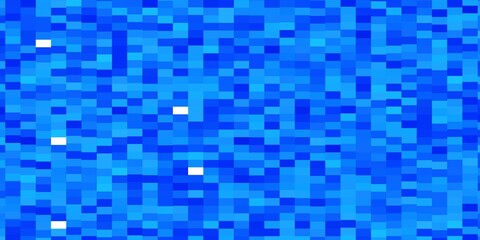 Light BLUE vector background with rectangles. Abstract gradient illustration with colorful rectangles. Pattern for business booklets, leaflets