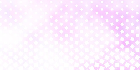 Light Purple vector texture in rectangular style. Abstract gradient illustration with colorful rectangles. Template for cellphones.