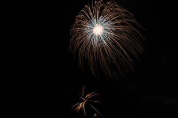 Nagano ebisukou fireworks 2016 in nagano japan