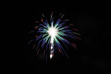 Nagano ebisukou fireworks 2016 in nagano japan