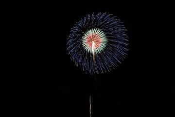 Nagano ebisukou fireworks 2016 in nagano japan